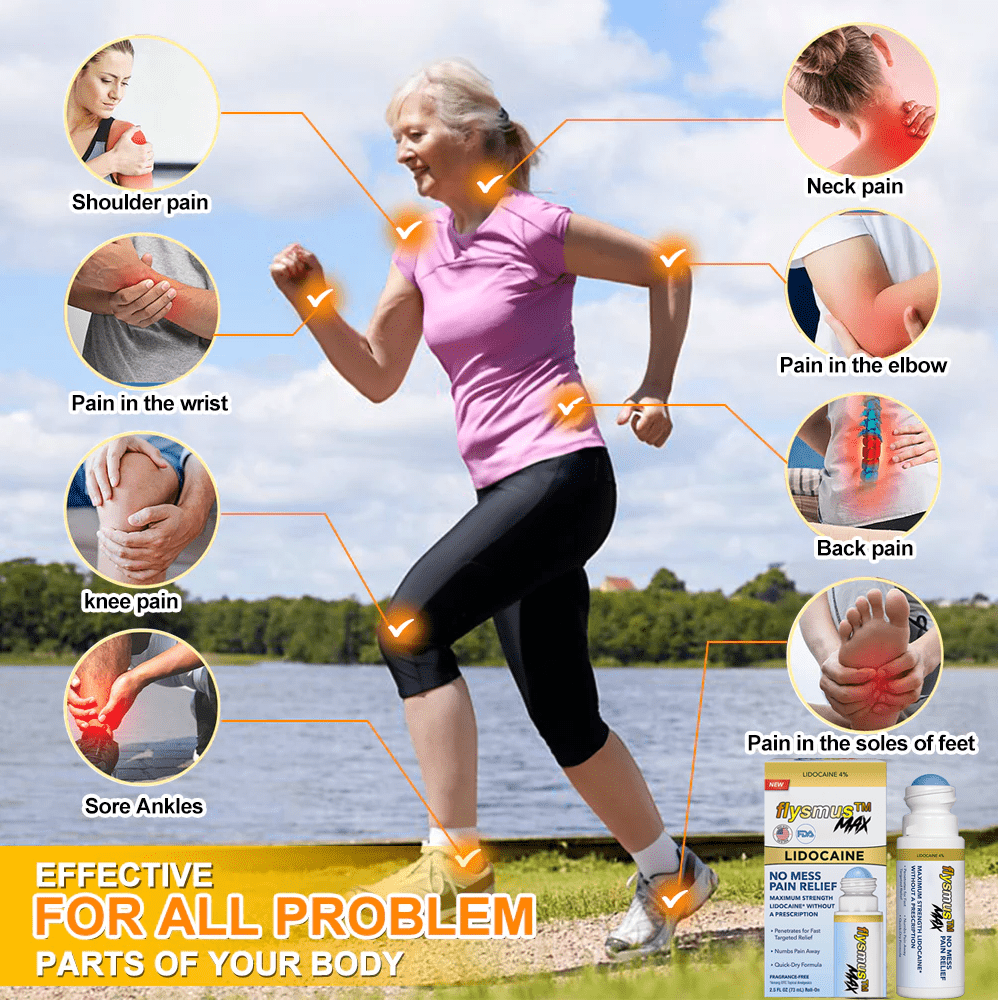 ✅Official Store: flysmus™ Lidocaine Scar-Free Pain Relief Healing Liquid👨‍⚕️USA Osteopathic Medical Association （AAOS）Approved(Reducing joint swelling, pain, stiffness, redness, warmth, soreness,  joint fatigue and remove scars)
