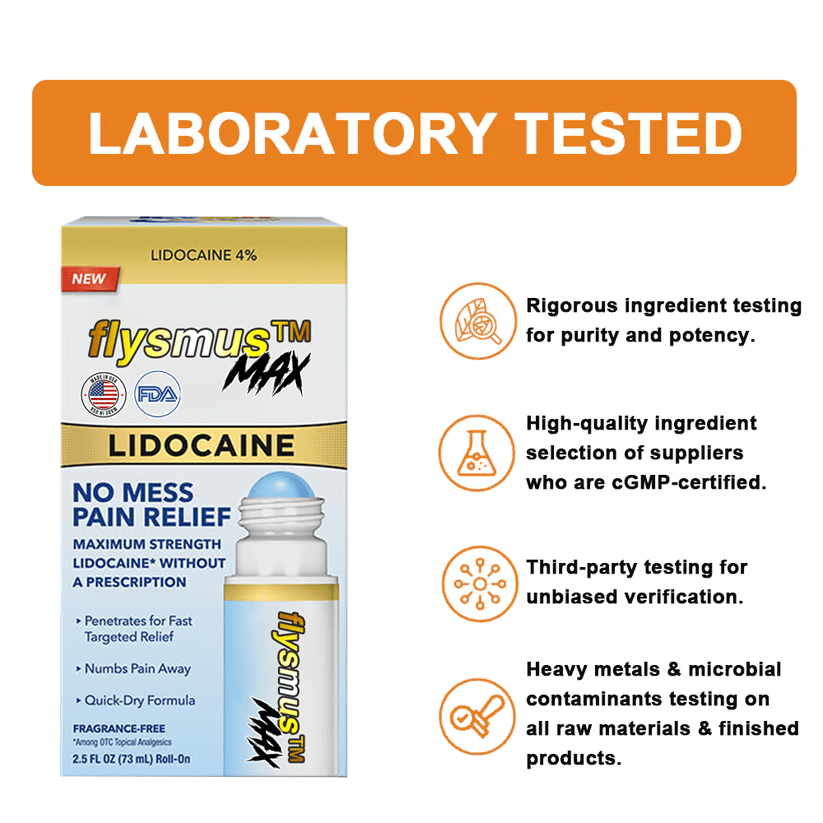 ✅Official Store: flysmus™ Lidocaine Scar-Free Pain Relief Healing Liquid👨‍⚕️USA Osteopathic Medical Association （AAOS）Approved(Reducing joint swelling, pain, stiffness, redness, warmth, soreness,  joint fatigue and remove scars)